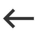 иконки arrow left long, arrow, стрелка, left, long
