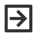 иконка arrow right box, arrow, стрелка, right, box, коробка