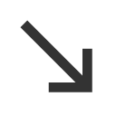 иконка arrow right down long, arrow, стрелка, right, down, long