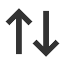 иконка arrow up down, arrow, стрелка, up, стрелка вверх, down