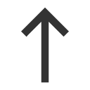 иконка arrow up long, arrow, стрелка, up, стрелка вверх, long