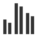 иконка bar chart grouped, bar, chart, график, grouped