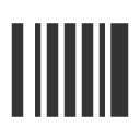 иконки barcode, штрих код