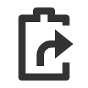 иконка battery share, battery, батарея, share