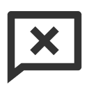 иконка chat delete, chat, чат, delete, удалить