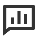 иконки chat poll, chat, чат, poll, голосование