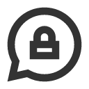 иконка chat private, chat, чат, private, приватность