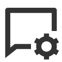 иконка chat settings, chat, чат, settings, настройки
