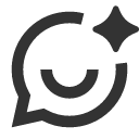 иконка chat smile ai, chat, чат, smile, смайлик, ai