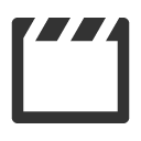 иконки clapperboard