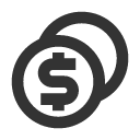 иконки coins, монеты