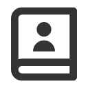 иконка contacts book 2, contacts, контакты, book, книга