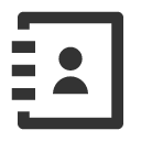 иконка contacts book 3, contacts, контакты, book, книга