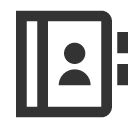 иконка contacts book, contacts, контакты, book, книга