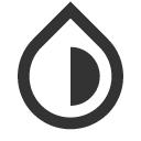 иконки contrast drop, contrast, контрастность, drop