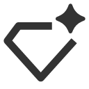 иконки diamond, бриллиант