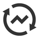 иконка exchange funds, exchange, обмен валюты, funds