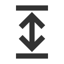 иконка expand height, expand, height