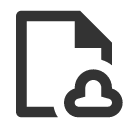иконка file cloud, file, файл, cloud, облако
