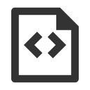 иконки file code, file, файл, code, код