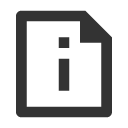 иконка file info, file, файл, info, информация