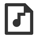 иконки file music, file, файл, music, музыка