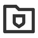 иконка folder shield, folder, папка, shield, щит