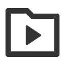 иконка folder video, folder, папка, video, видео
