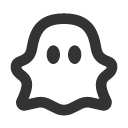 иконка ghost 4, ghost, приведение