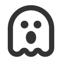иконка ghost, приведение