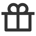 иконка gift, подарок
