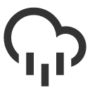 иконка heavy showers, heavy, showers, ливень