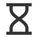 иконка hourglass, песочные часы