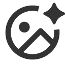 иконка image circle ai, image, изображение, circle, ai