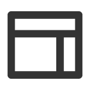 иконка layout 6, layout, макет