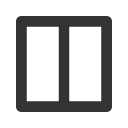 иконка layout column, layout, макет, column