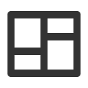 иконка layout masonry, layout, макет, masonry