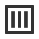 иконка layout vertical, layout, макет, vertical