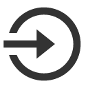 иконка login circle, login, авторизация, circle