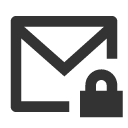 иконка mail lock, mail, почта, lock, замок