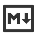 иконка markdown