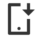 иконка mobile download, mobile, телефон, download, скачать