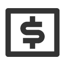 иконки money dollar box, money, деньги, dollar, доллар, box, коробка