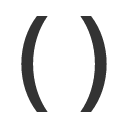 иконки parentheses