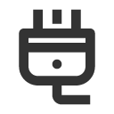 иконка plug 2, plug, штекер