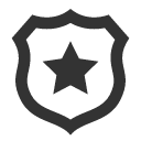 иконка police badge, police, badge, бейдж