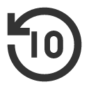иконки replay 10, replay, 10