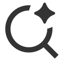 иконка search ai, search, поиск, ai
