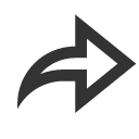 иконки share forward, share, forward, вперед