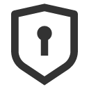 иконка shield keyhole, shield, щит, keyhole